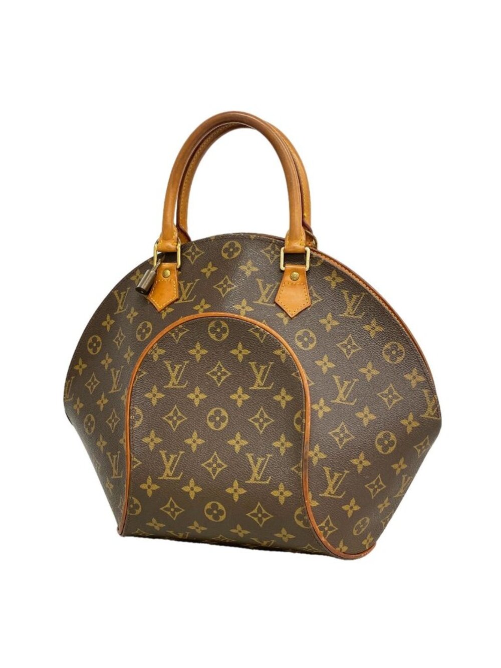 Louis Vuitton Handbag Monogram Ellipse MM Brown